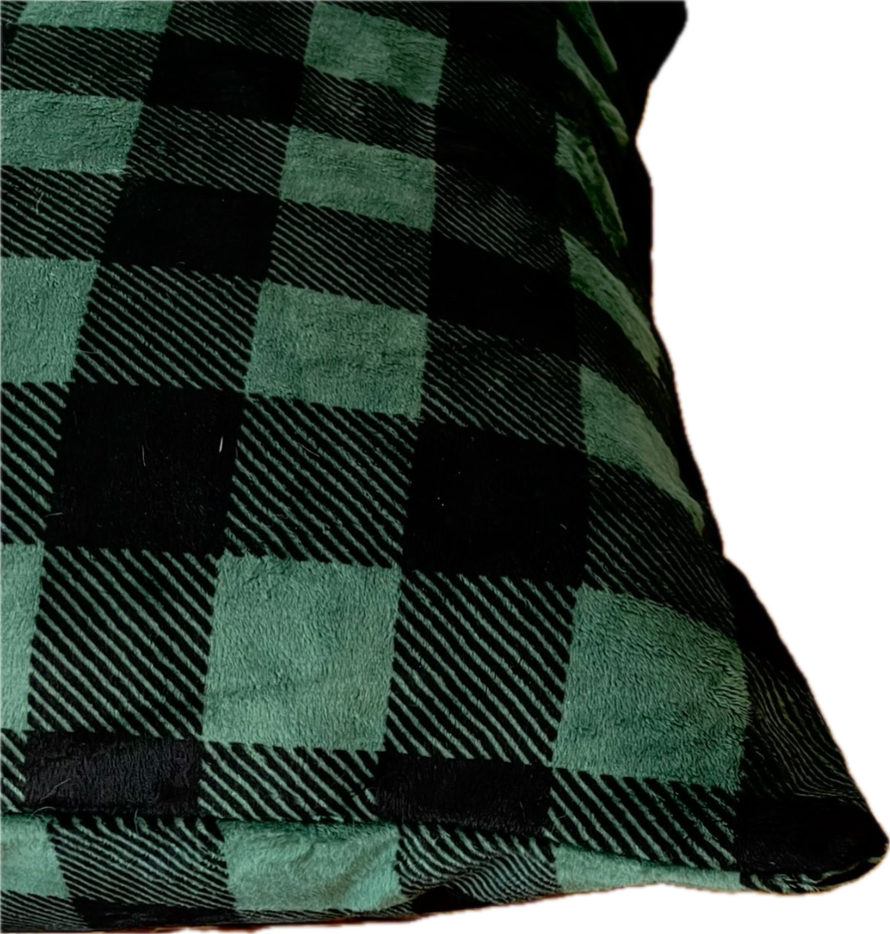 Dog Bed- Holiday Pine Plaid