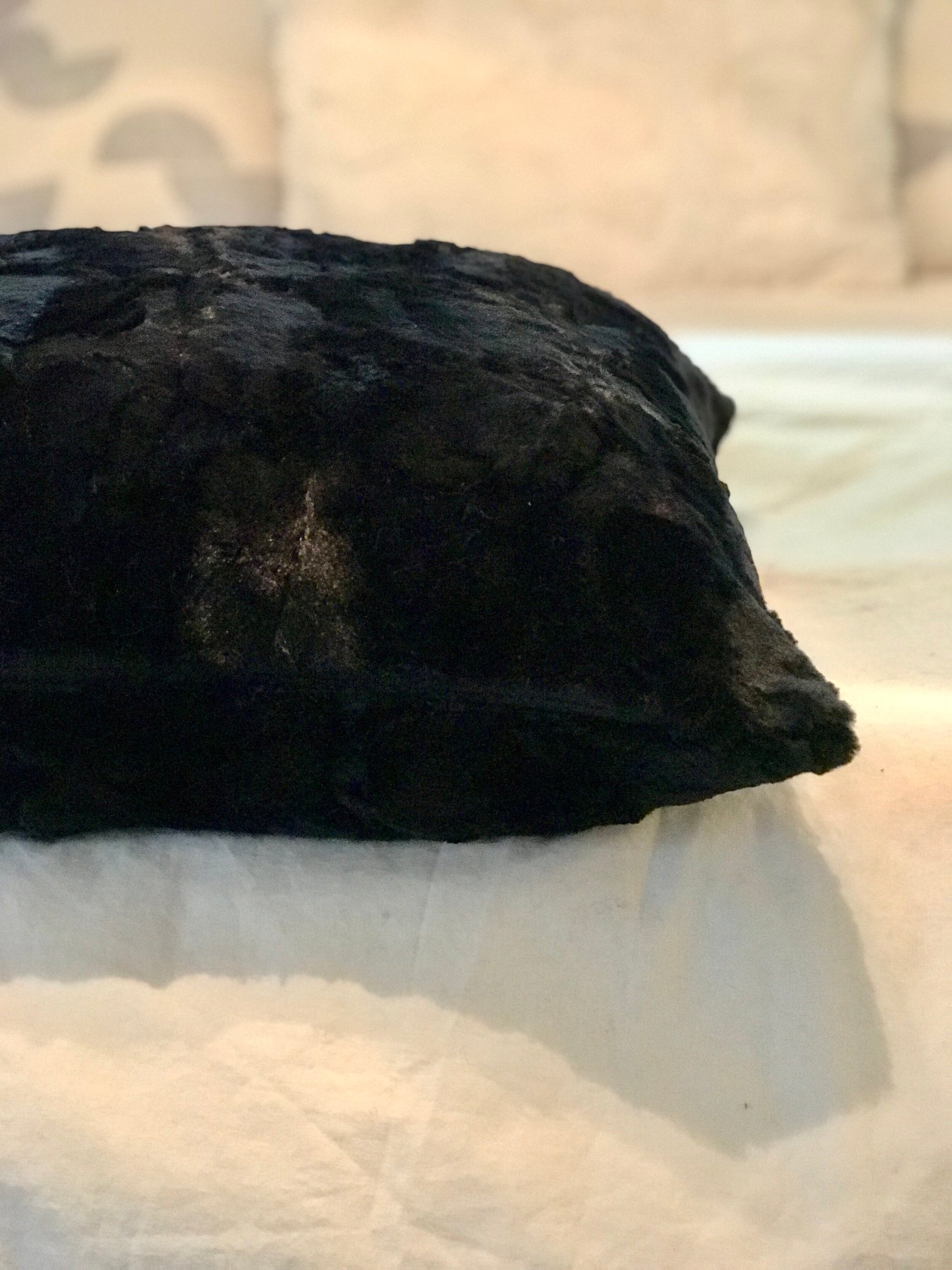 Black Ink - Square Pillow