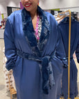 Navy Hampton's Robe